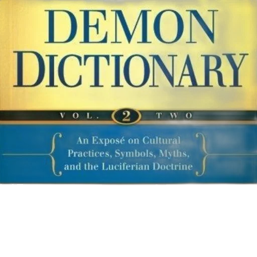demon, dictionary, vol, kimberly transparent PNG cut-out