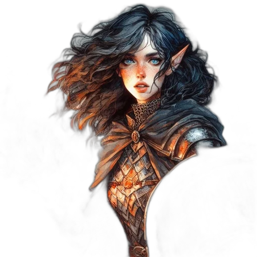 dress, dragon, fantasy art, concept art transparent PNG cut-out