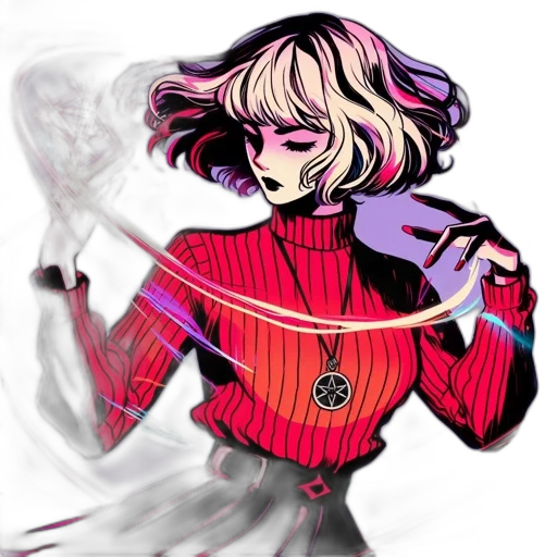 mask, staff, jacket, weapon transparent PNG cut-out
