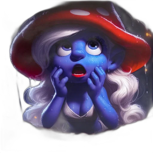 hat, mask, creature, face transparent PNG cut-out