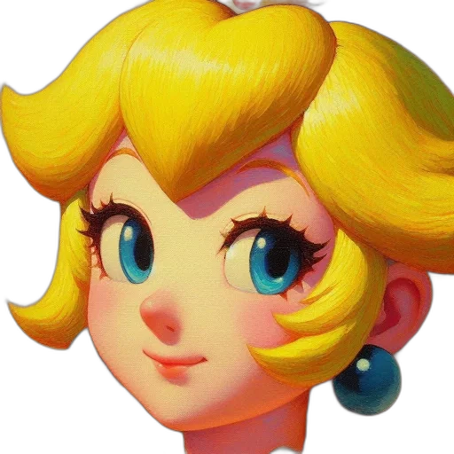 face, crown, dress, hair transparent PNG cut-out