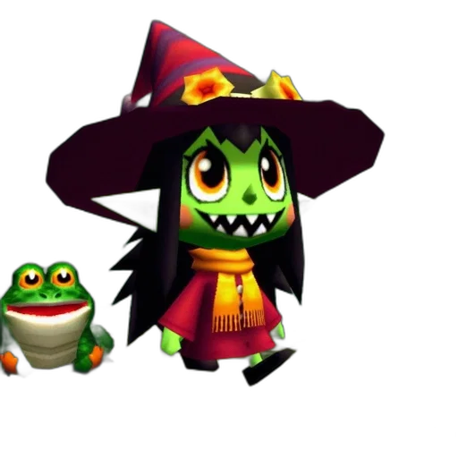 hat, staff, creature, concept art transparent PNG cut-out