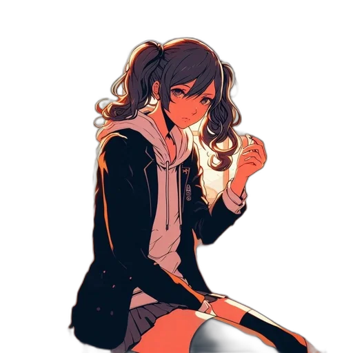 jacket, staff, crown, face transparent PNG cut-out