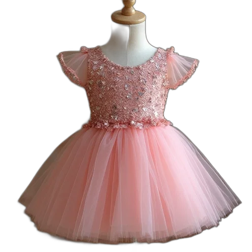 dress, 3d render, pastel, thermo transparent PNG cut-out