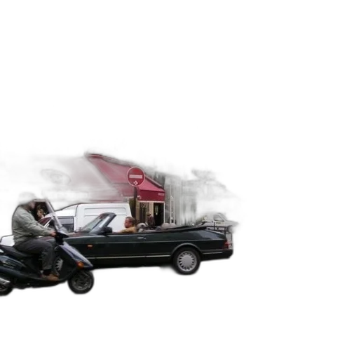 car, weapon, concept art, photorealistic transparent PNG cut-out