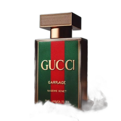 bottle, photorealistic, gucci, perfume transparent PNG cut-out
