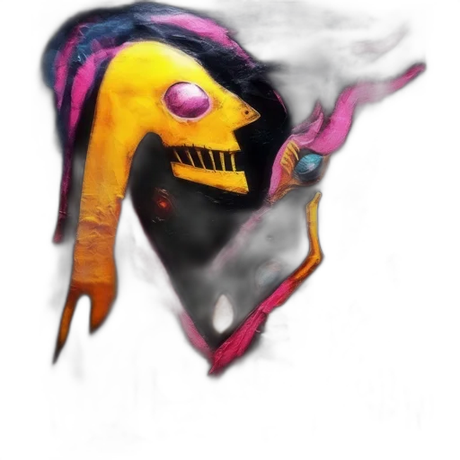 mask, face, robot, creature transparent PNG cut-out