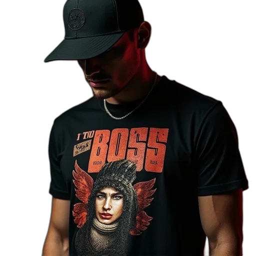 photorealistic, boss, shirt, set transparent PNG cut-out