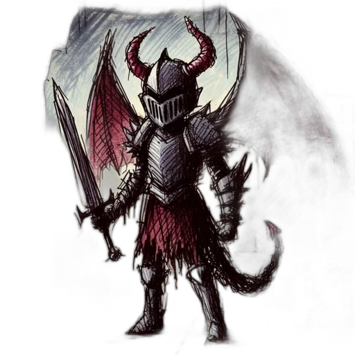 dragon, staff, mask, sword transparent PNG cut-out