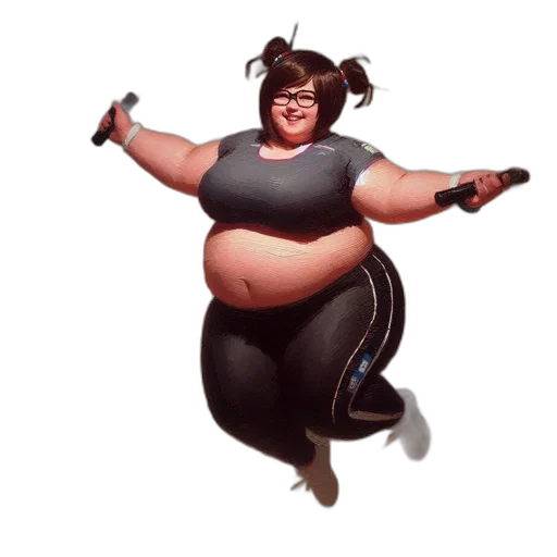 animal, dress, staff, creature transparent PNG cut-out