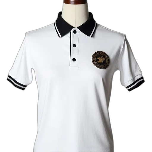 staff, 3d render, white, polo transparent PNG cut-out
