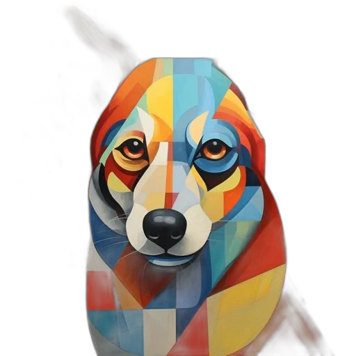 mask, face, animal, photorealistic transparent PNG cut-out