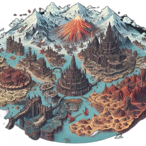 dragon, concept art, fantasy art, pixel art transparent PNG cut-out