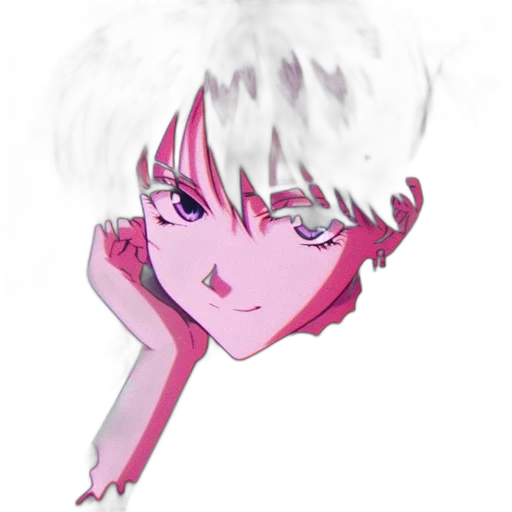 face, creature, mask, hair transparent PNG cut-out