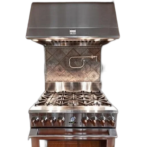 furniture, modern, kitchen, stainless transparent PNG cut-out