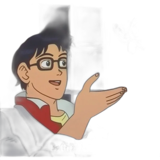 staff, face, crown, hair transparent PNG cut-out