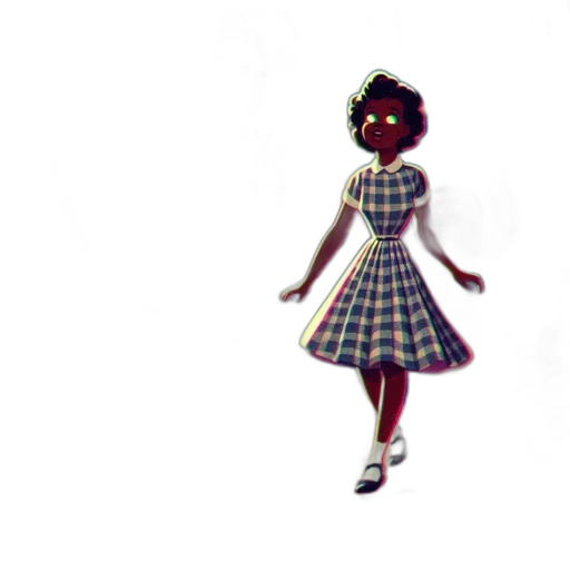 dress, robot, creature, face transparent PNG cut-out