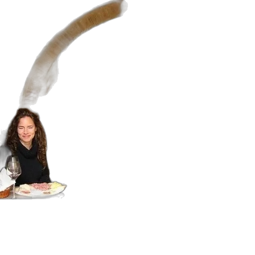 food, hair, weapon, staff transparent PNG cut-out