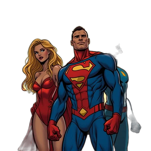 comic book art, concept art, cartoon, fantasy art transparent PNG cut-out