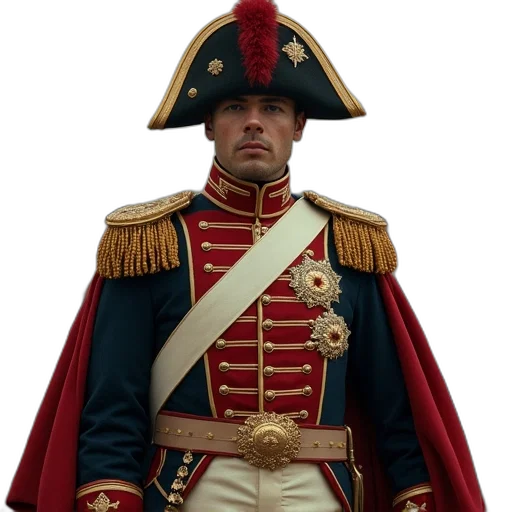 staff, jacket, crown, hat transparent PNG cut-out