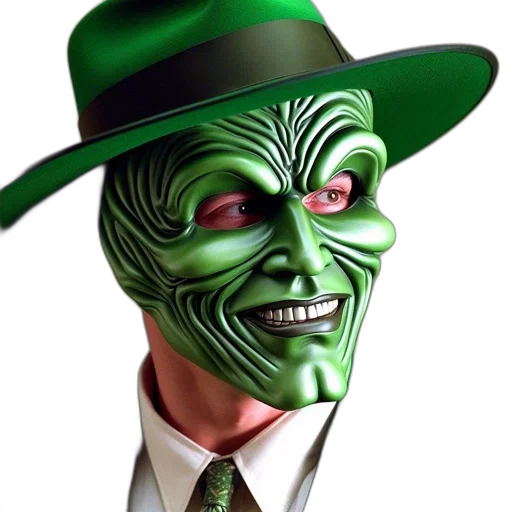 mask, face, hat, creature transparent PNG cut-out