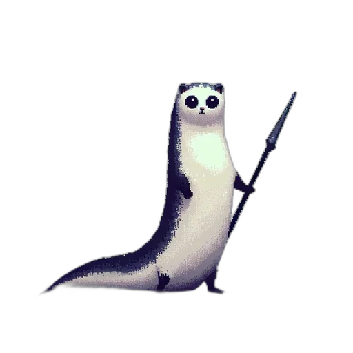 staff, sword, animal, creature transparent PNG cut-out