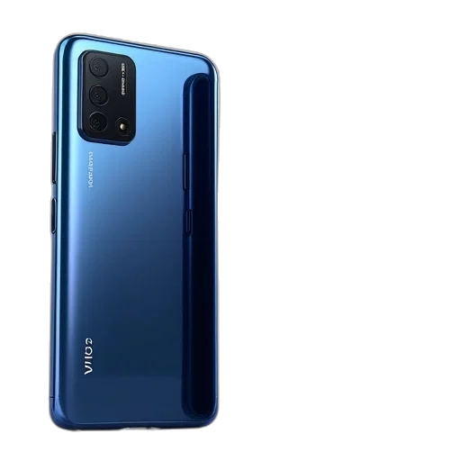 blue, front, back, vivo transparent PNG cut-out