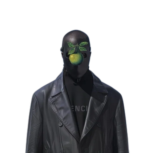 jacket, mask, face, robot transparent PNG cut-out