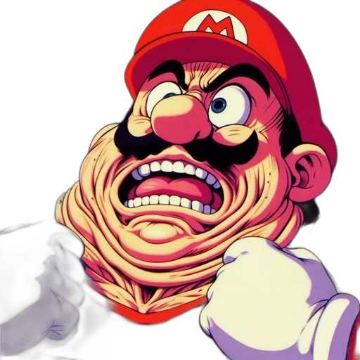 face, mask, creature, concept art transparent PNG cut-out