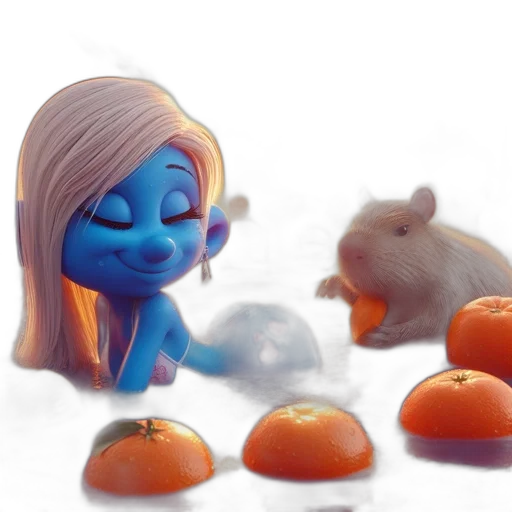 3d render, concept art, photorealistic, fantasy art transparent PNG cut-out