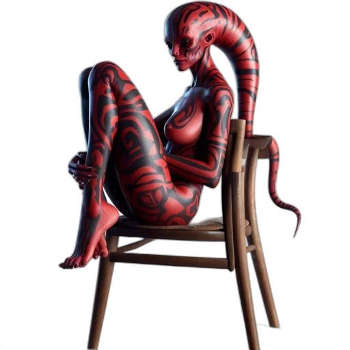 furniture, creature, dress, robot transparent PNG cut-out