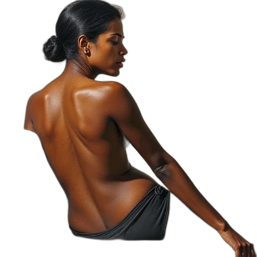 jewelry, dress, staff, photorealistic transparent PNG cut-out