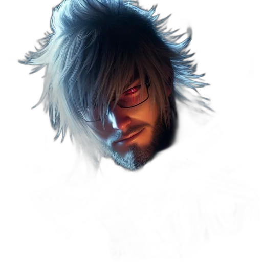 face, mask, hair, creature transparent PNG cut-out