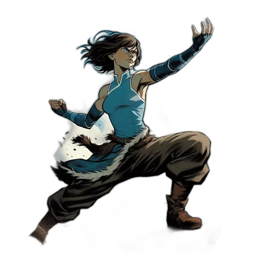 concept art, comic book art, fantasy art, pixel art transparent PNG cut-out