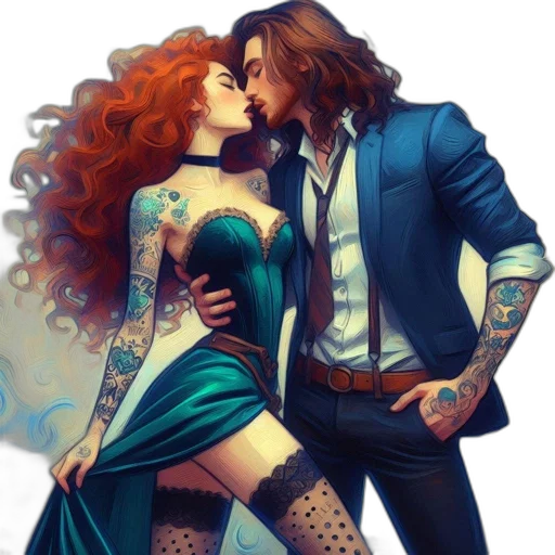 fantasy art, comic book art, concept art, photorealistic transparent PNG cut-out