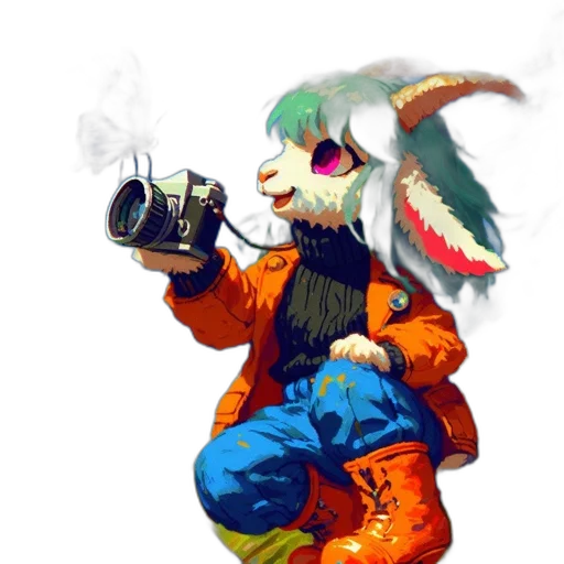 weapon, jacket, dragon, mask transparent PNG cut-out