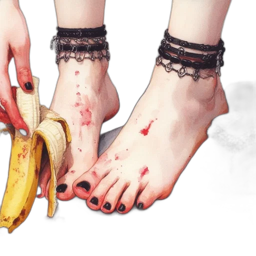 shoes, jewelry, food, photorealistic transparent PNG cut-out