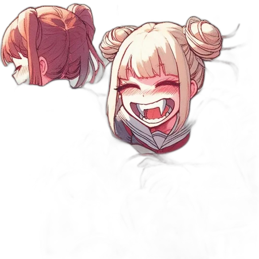 creature, face, mask, hair transparent PNG cut-out