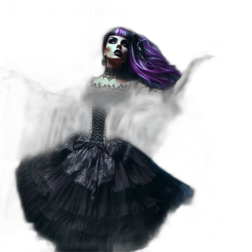 dress, crown, mask, jewelry transparent PNG cut-out