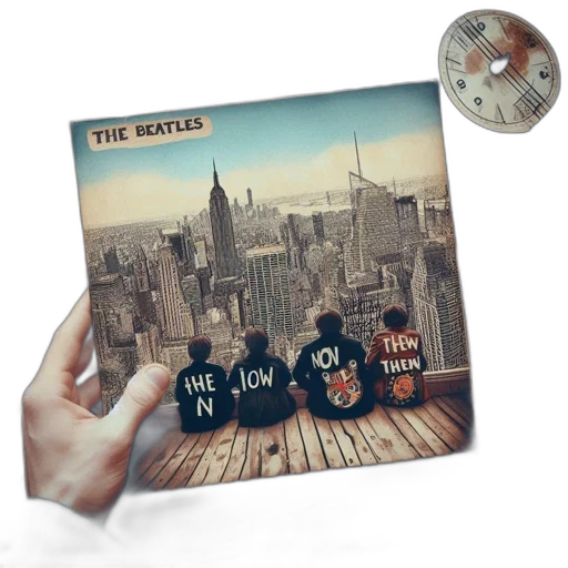 concept art, photo, beatles, album transparent PNG cut-out