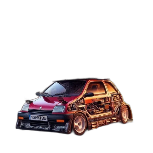 car, weapon, dragon, concept art transparent PNG cut-out
