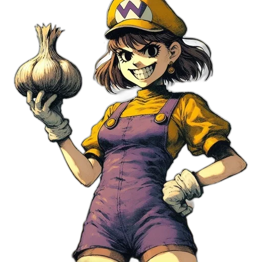 weapon, hat, dress, staff transparent PNG cut-out
