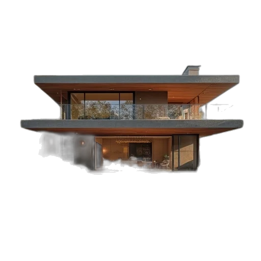 building, furniture, 3d render, concept art transparent PNG cut-out