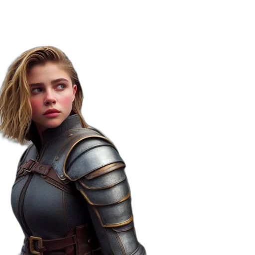sword, jacket, hair, weapon transparent PNG cut-out
