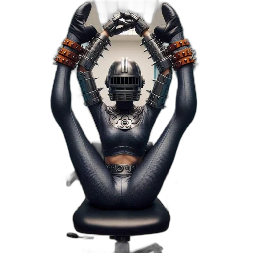 robot, jewelry, mask, crown transparent PNG cut-out
