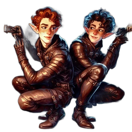 concept art, fantasy art, pixel art, comic book art transparent PNG cut-out