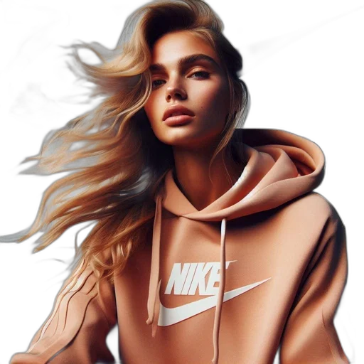 jacket, hair, dress, face transparent PNG cut-out