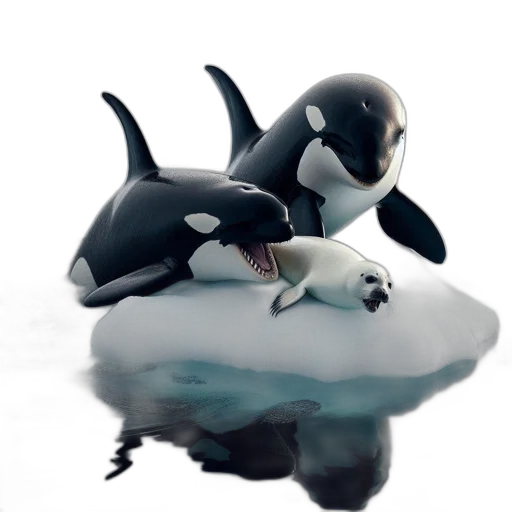 animal, creature, concept art, 3d render transparent PNG cut-out