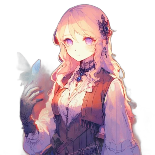 staff, dragon, dress, weapon transparent PNG cut-out