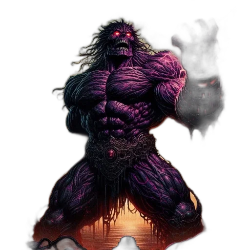 creature, hair, animal, concept art transparent PNG cut-out